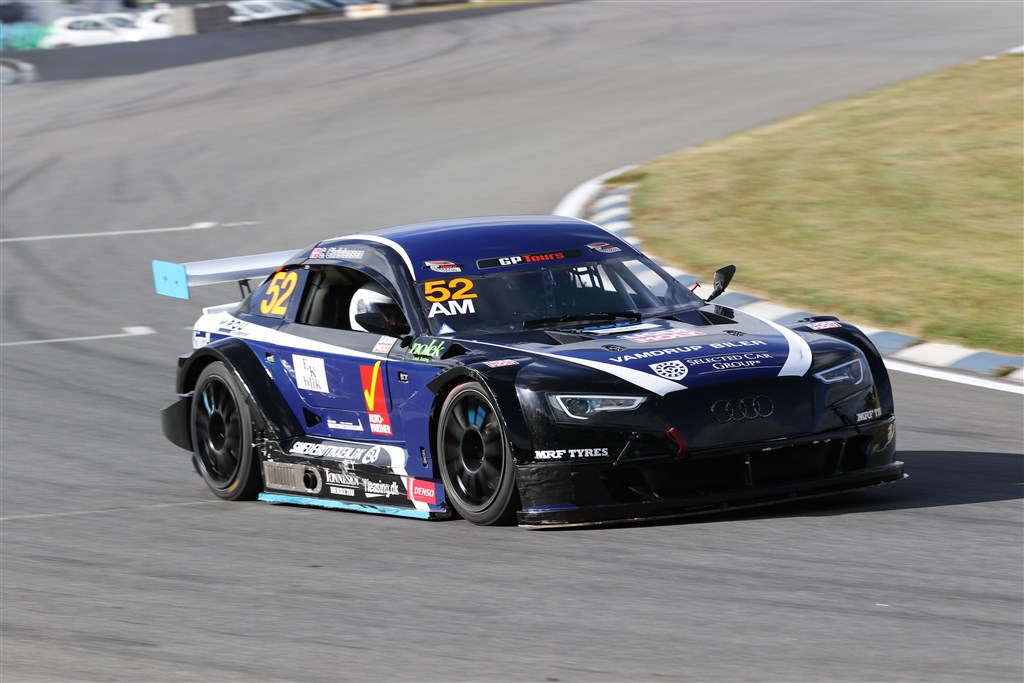 Nymark Racing Academy med helt fremme til GP Danmark - Christoffer Christensen.
(Foto: Motorsporten.dk)